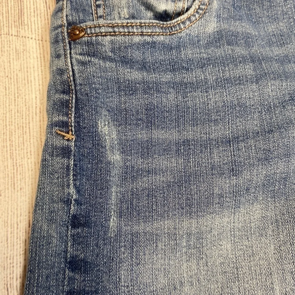 Kut from the Kloth Mid Rise Denim Bermuda Shorts